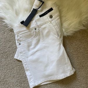NWT - Joe’s White Denim Shorts